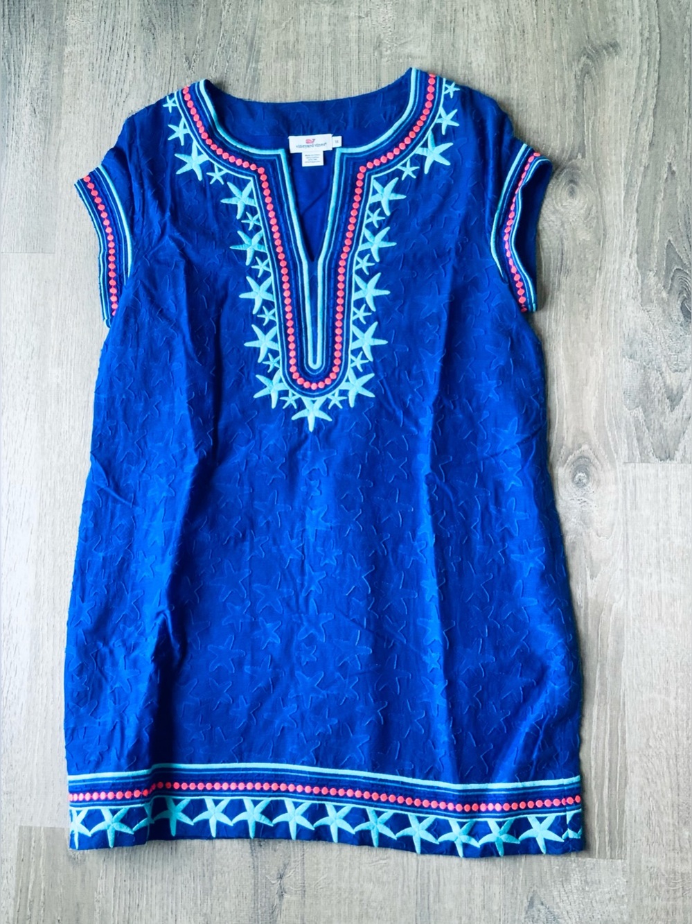 Vineyard Vines Starfish Dress Dress Women's 14